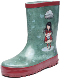 Rain Boots Kids Girl Cute Cartoon Printing Children's Rubber Bottom Boots Waterproof Baby Water Shoes Non-slip SYC001