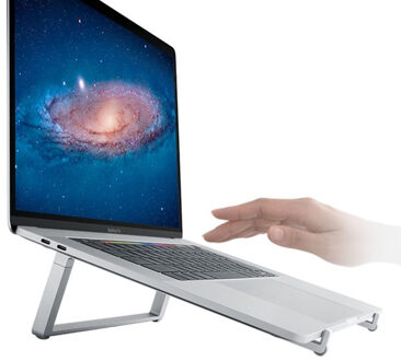 Rain Design mBar Pro opplooibare stand f/ MacBook/MacBook Pro/Laptop Standaard - Zilver