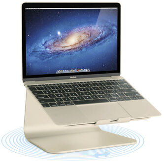 Rain Design mStand 360 MacBook Standaard Goud