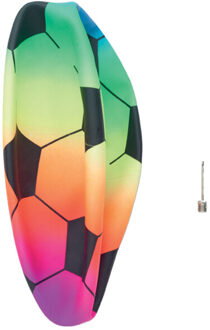 Rainball pvc opblaasbare strandbal - maat One size Veelkleurig