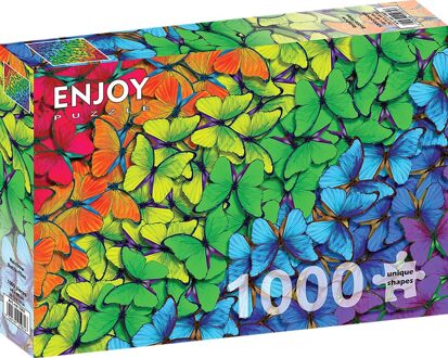 Rainbow Butterflies Puzzel (1000 stukjes)