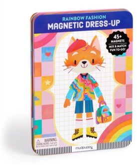 Rainbow Fashion Magnetic Dress-Up - Mudpuppy