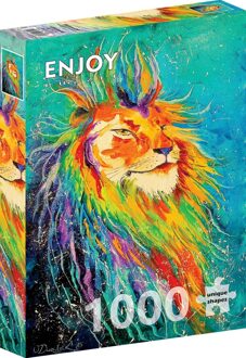 Rainbow Lion Puzzel (1000 stukjes)