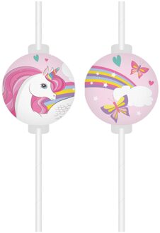 Rainbow Magic Unicorn Rietjes (4st) Multikleur - Print