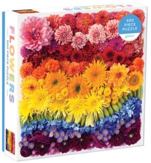 Rainbow Summer Flowers 500 Piece Puzzle -   (ISBN: 9780735361430)