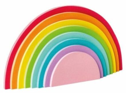 rainbow thoughts memoblaadjes