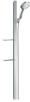 Raindance Select S doucheset met glijstang 150cm chroom