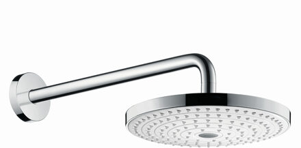 Raindance Select S hoofddouche S240 2jet met douchearm 39cm wit/chroom