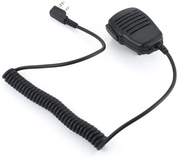 Rainproof 2-pin Shoulder Remote Speaker Mic Microphone PTT for Kenwood Wouxun Puxing Baofeng Two Way Radio 2pin