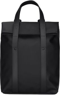 Rains 2 Way tote bag Backpack Mini W3 black damestas Zwart - H 35,5 x B 25 x D 9 cm