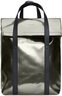 Rains 2 Way tote bag Backpack W3 raven Zilver - H 41 x B 31 x D 10 cm