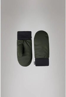 Rains Alta puffer mittens w2t3 green 16070 Groen - M / L