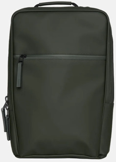 Rains Book Backpack rugzak 13 inch green Groen - 7827