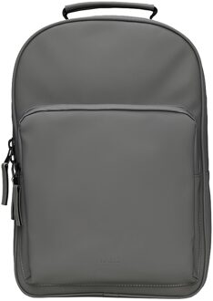 Rains Book Daypack Large W3 grey Grijs - H 43 x B 30 x D 12