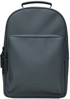 Rains Book Daypack Large W3 lagoon schooltas Blauw - H 40 x B 27 x D 10 cm