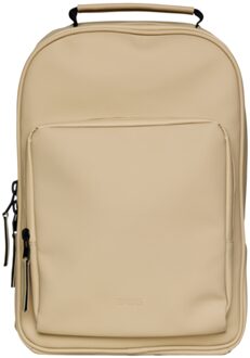 Rains Book Daypack W3 sand backpack Zand - H 40 x B 27 x D 10