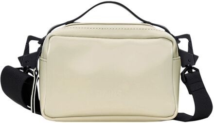 Rains Box Bag Micro W3 shore damestas Wit - H 11 x B 16 x D 7.5 cm