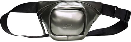 Rains Bum Bag Micro W3 raven damestas heuptas Zilver - H 14 x B 24 x D 4 cm