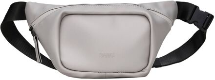 Rains Bum Bag Mini W3 nimbus damestas heuptas Grijs - H 17 x B 32 x D 8 cm