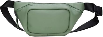 Rains Bum Bag Mini W3 well damestas heuptas Blauw - H 17 x B 32 x D 8 cm