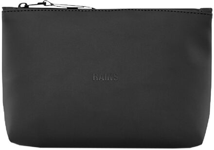Rains Cosmetic Bag W3 black Zwart - H 13.5 x B 20.5 x D 6.5