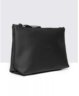 Rains Cosmetic Bag W3 black Zwart - H 13.5 x B 20.5 x D 6.5