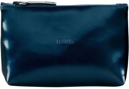 Rains Cosmetic Bag W3 spill toilettas Blauw - H 13.5 x B 20.5 x D 6.5 cm