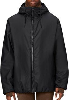 Rains Geïsoleerde windjack zwart Rains , Black , Heren - M,S