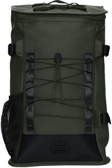 Rains Groene Trail Mountaineer Tas W3 03 Groene Tas Rains , Green , Unisex - ONE Size