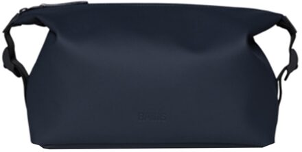 Rains Hilo Wash Bag W3 navy Blauw - H 14 x B 26 x D 12