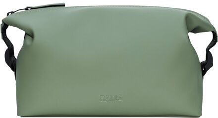 Rains Hilo Wash Bag W3 well toilettas Blauw - H 14 x B 26 x D 12 cm