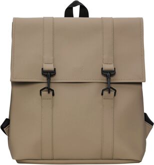 Rains MSN Bag Mini W3 beige rugzak - H 34 x B 31 x D 12 cm