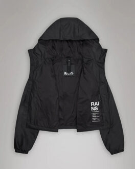 Rains Ohja short insuated jacket Zwart