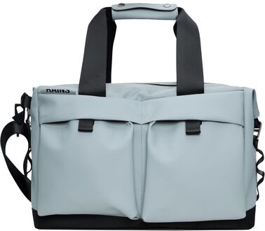 Rains Otaru Weekend Bag Small W3 pool handbagage Blauw - H 37 x B 53 x D 19 cm