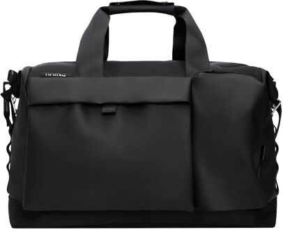 Rains Otaru Weekend Bag W3 black handbagage Zwart - H 22 x B 52 x D 32 cm