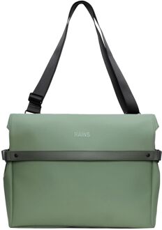 Rains OTG Messenger Bag W3 well damestas Groen - H 32 x B 40 x D 11 cm