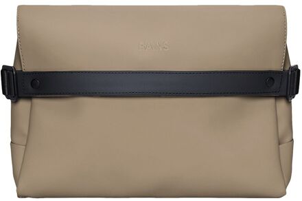 Rains OTG Wash Bag W3 beige toilettas - H 20 x B 27 x D 6 cm