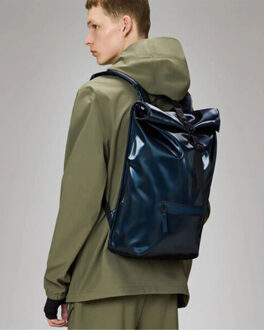 Rains Rolltop rugtas w3 Blauw - One size