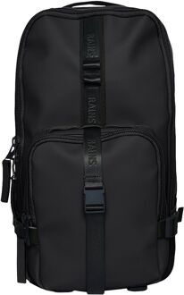 Rains Stijlvolle Rugzakken voor Dagelijks Gebruik Rains , Black , Unisex - ONE Size