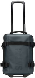Rains Texel Cabin Bag Mini W3 lagoon weekendtas handbagage Blauw - H 45 x B 31 x D 20 cm