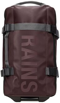 Rains Texel Cabin Bag W3 depth zachte koffer Paars - H 30 x B 54 x D 24 cm