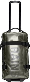 Rains Texel Cabin Bag W3 raven zachte koffer Zilver - H 30 x B 54 x D 24 cm