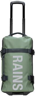 Rains Texel Cabin Bag W3 well zachte koffer Groen - H 30 x B 54 x D 24 cm