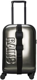 Rains Texel Cabin Trolley W3 raven hardcase koffer pilotenkoffer Zilver - H 55 x B 33 x D 25 cm
