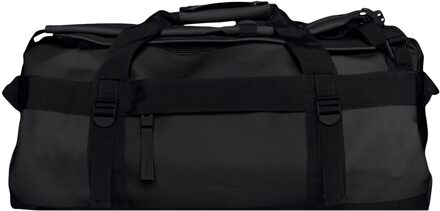 Rains Texel Duffel Bag W3 black Weekendtas Zwart - H 34 x B 62 x D 34