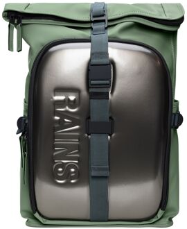 Rains Texel Moulded laptop laptop rugzak W3 well Groen - H 51 x B 32 x D 14 cm