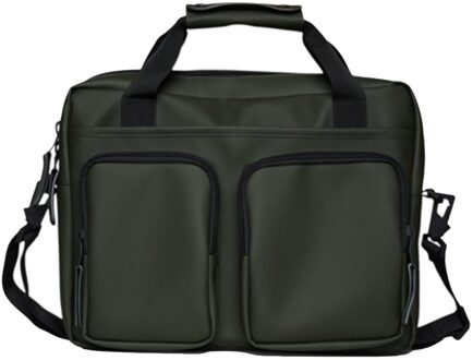 Rains Texel Tech Bag W3 green Groen - H 30 x B 38 x D 9