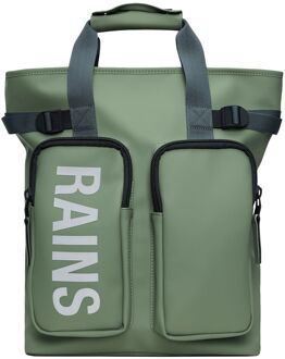 Rains Texel tote bag Backpack W3 well Blauw - H 43 x B 32 x D 12 cm