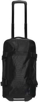 Rains TexXel Handbagage Reistas - 2 wielen - 35 liter - 55x31x20 cm - jet black weekendtas Zwart - H 55 x B 31 x D 20 cm