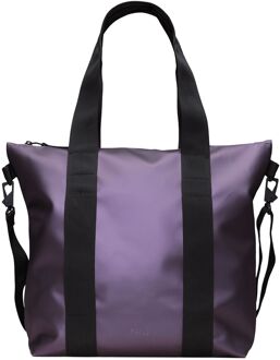 Rains Tote Bag Mini W3 body schoudertas dames Paars - H 36 x B 35 x D 13 cm